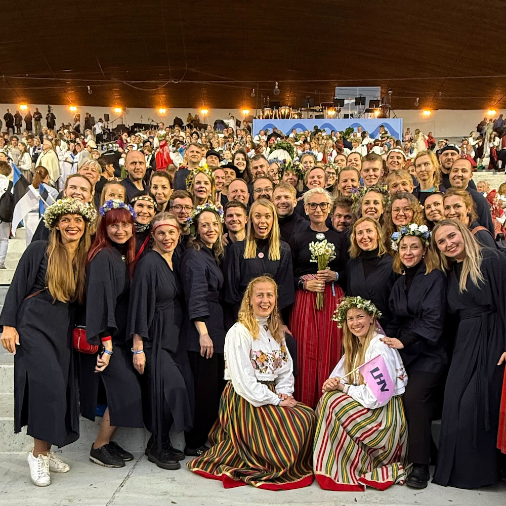 LHV choir at the Song Festival